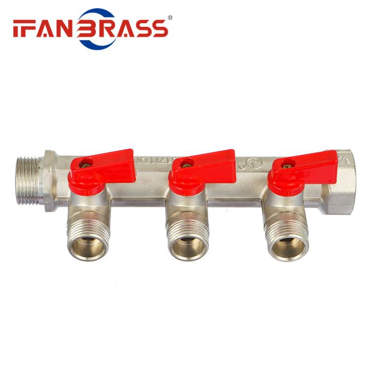 propex manifold with valves