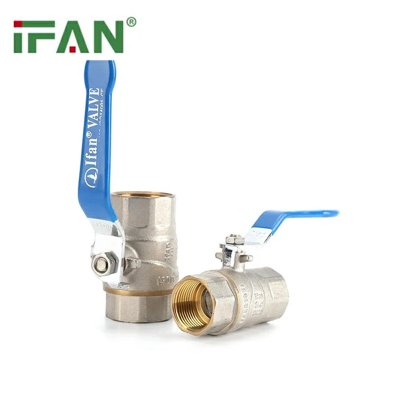 IFAN 81051 Blue Long Handle Brass Ball Valve