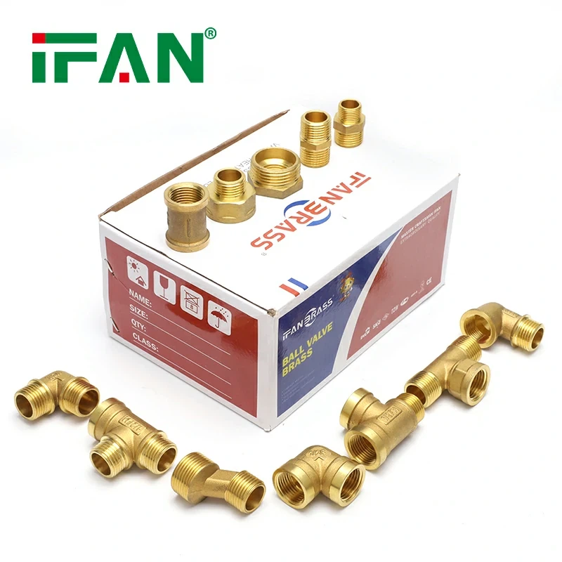Raccords filetés en laiton IFAN Hot Sale